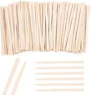 1200Pcs Eyebrow Wax Sticks Wood Waxing Sticks Wax Spatula Applicator for Body Hair Eyebrow Lip Nose Brow Removal
