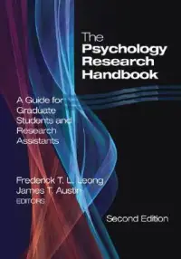 在飛比找博客來優惠-The Psychology Research Handbo