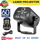 60 Pattern Mini LED Stage Lighting RGB Laser Projector Disco Party Club DJ Light