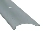 Roberts 32mm x 3.3m Silver Hammered Cover Strip Trim - 10 Pack