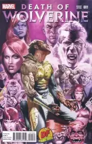 DEATH OF WOLVERINE #1 JG JONES DF EXCLUSIVE VARIANT COVER W/COA NM.
