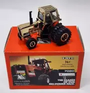 Allis-Chalmers 7080 Tractor National Farm Toy Museum Gold Tractor By Ertl 1/64
