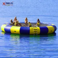 在飛比找Yahoo!奇摩拍賣優惠-充氣水上蹦床 水上充氣玩具 水上跳跳床 水上游樂設備 促銷