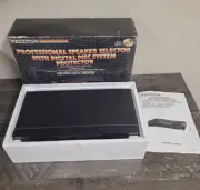 Vintage Recoton Speaker Selector with Digital Disc System Protector New in Box