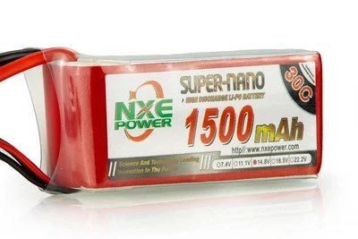 NXE 14.8V 1500mAh 30C Soft Case LiPo Battery
