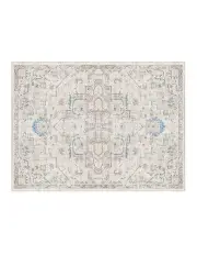 [Marlow] Floor Area Rug Large Carpet Short Pile Modern Mat 160X120cm in Multi