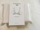 Unwritten 1-1/4"Sterling Silver Circle Dangle Drop Fish Hook Earrings F102