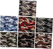 COHEALI 7PCS Premium Cotton Fabric for DIY Crafting Multi Functional Patchwork Fabric for Bags Shoes Clothing Home Decor Comfortable Breathable Material Colors