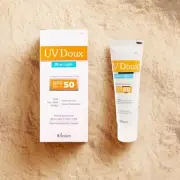 Brinton UV Doux Blue Sunscreen Gel SPF 50 pa+++ UVA/UVB, 50 gm