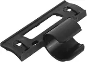 COOLHIYA Pump Fixing Clip Mini Bike Frame-Mount-Bike-Pumps Bike Pump with Gauge Bike Bracket Mount Holder Frame Pump Fixed Bicycle Bracket Pump to Inflate Bicycle Bottle Plastic Black