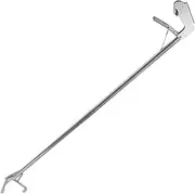 GRIRIW Folding Snake Stick Catcher Clip Stainless Steel Snake Tongs Safe Trap Clip Outdoor Grabber Tool