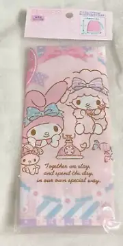 Sanrio, My Melody and Friends Mini Fabric Pull String Tote Bag, 2018
