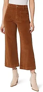 [Angels Forever Young] Women's Everflex Classic Patch Pocket High-Rise Wide Leg Stretch Corduroy Pants
