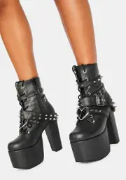 [Demonia] Heart Of Chaos Platform Boots