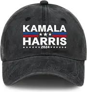 [RYAN MCX] Kamala Harris 2024 Hat Harris President Hat Merchandise Adjustable Baseball Cap