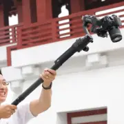 DH10 Carbon Fiber Extension Handheld Pole Stick Monopod Camera Gimbal Stabili -N