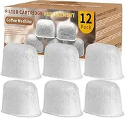 Water Filters Compatible with Breville - 12PCS Water Filter Ion-Exchange Resin Replacement for Coffee Machine for BWF100 BES810 BES840 BES860 BES870 BES878 BES900 BES920 BEP920