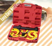 Coil Spring Compressor Set Telescopic Mcpherson Front Rear Strut Springs Kit Car