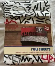 Bedding Stranger Things Netflix Full Sheet Pillowcase 11 Bikes Set New