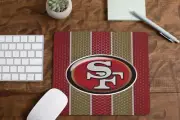 San Francisco 49ers Gaming Mouse Pad Computer PC Optical MousePad - 9.5" x 7.9"