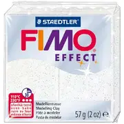 Staedtler FIMO Effect Modelling Clay Glitter White 57g