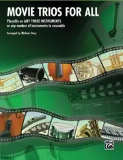 MOVIE TRIOS FOR ALL MUSIC BOOK CELLO AND STRING BASS ANY THREE INSTRUMENTS NEW