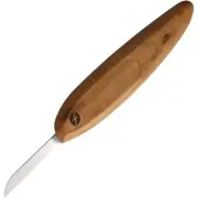 Flexcut Roughing Fixed-Blade Knife 2" Flat-Grind Carbon Steel Blade Wood Handle