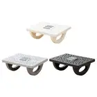Foot Rest Under Desk, Foot Stool with Massage Texture and Roller Leg Rest