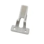 Pack of 6 Plastic Shelf Brackets for Closet Organizers Systems Includes Screws