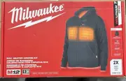 Milwaukee Tool 306B-212X M12 Heated Hoodie Kit - Black 2X-Large