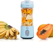 GREENNOVO Portable Blender, Smoothie Blenders, Personal Size Blender USB Rechargeable Smoothies and Shakes Juicer Cup, 2000mAh Battery Strong Power