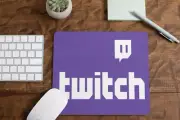 Twitch Mouse Pad Non-Slip Computer Gaming Laptop PC Desktop Bits New