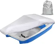 Icover Pedal Boat Cover, Fits 3 or 5 Person Paddle Boats Water Proof Heavy Duty
