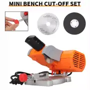 0 - 45° Table Saw Miter 2" Mini Bench Top Cut-Off Saw For Wood & Metal DIY Tool