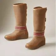 COUGAR DUNCAN DRAFT SUEDE SHEARLING WINTER WATERPROOF BOOTS 9
