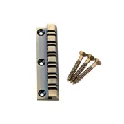 12 String Metal Guitar Bridge Fixed Hardtail Saddle Bridge Top Load Guitar