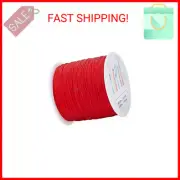 PH PandaHall 98 Yards 0.8mm Nylon Beading String Bracelet String Red Thread Chin