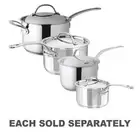 Chasseur Maison Stainless Steel Cookware Pot Fry Pan Set Induction Oven Safe