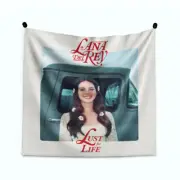Lana Del Rey Lust for Life Art Music Album Tapestry Wall Hanging Flag 3/4 FT