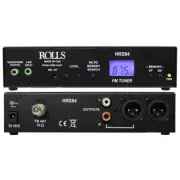Rolls HRS84 FM Digital Tuner with Pro Line Level XLR Outputs for Audio System