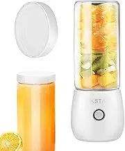 Personal Blender Cup - USB Rechargeable Handheld Juicer Machine - Compact Kitchen Gadgets, Powerful Mixer for Shakes and Smoothies