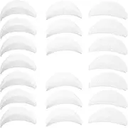 MERRYHAPY 20pcs Eyelash Perm Gaskets Silicone Lash Perming Curler Pads for Women Girls