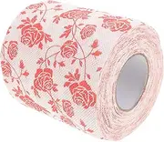 HOMOCONO Roll Rose Tissue Girl Toilet Paper Paper Towels Towel Stand Toilet Paper Printed Toilet Paper Bulk Toilet Paper Color Toilet Paper Commercial Paper Towels Red Wood Pulp Paper