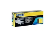 5000PK Rapid Galvanised Finewire 13 4mm Staples Refills For Stapler Gun Tacker