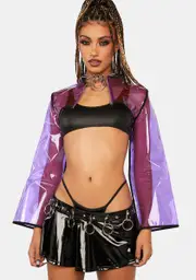 Astro Vision Vinyl Shrug Jacket