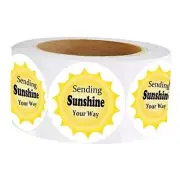 Remarkable, Sending Sunshine Your Way Stickers, 1.5 Inch Sending Sunshine