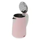 Double-layer Stainless Steel Electric Teapot 2000W High Power Hot Water Boiler