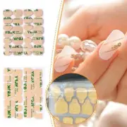 Double-Sided Nail Glue Tabs Sticker Adhesive Manicure Jelly Gel 1/5/1 Glue T0N2