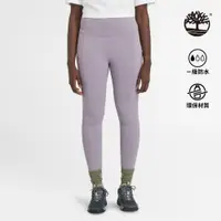在飛比找Timberland®官方線上旗艦店優惠-【門市限定】Timberland 女款灰紫色防潑水運動緊身褲