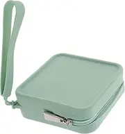 Generic Dog Training Tools Silicone Pet Treat Pouch Compact Dog Walking Bag Easy Zipper Access Long-Life Material